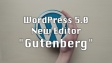 wordpress 5.0　new editor gutenbergについて